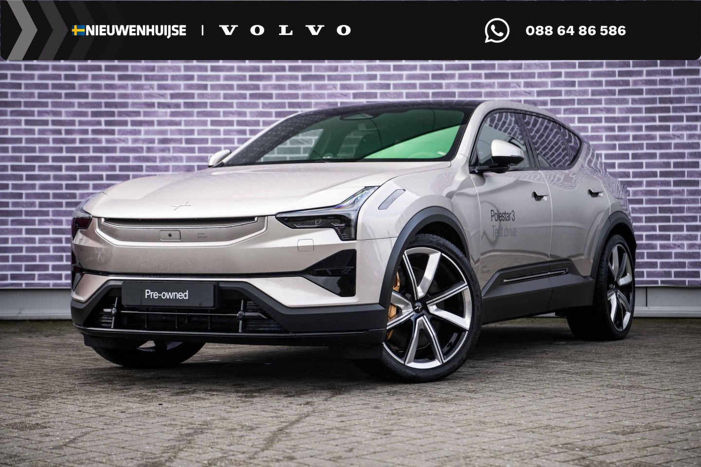 Polestar 3 - Long range Dual motor Pilot Plus 111 kWh | Laser LED koplampen| Trekhaak elektrisch uitkla - AutoWereld.nl