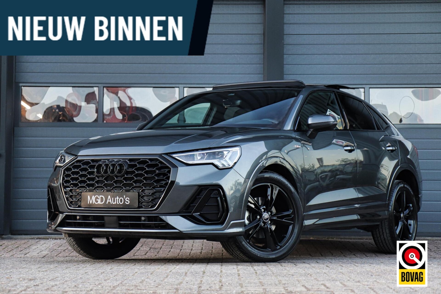 Audi Q3 Sportback - 35 TFSI S-Line /LED/PANODAK/CARPLAY/CAMERA/STOELVERW./ACC/TREKHAAK! - AutoWereld.nl