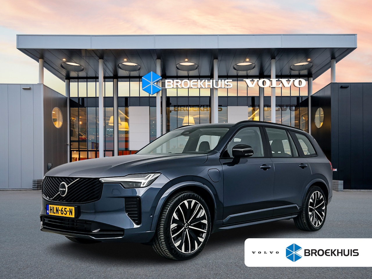 Volvo XC90 - T8 Recharge Ultra Dark | 21" | Luchtvering | Bowers & Wilkins | Geventileerd Nappa Leder | - AutoWereld.nl