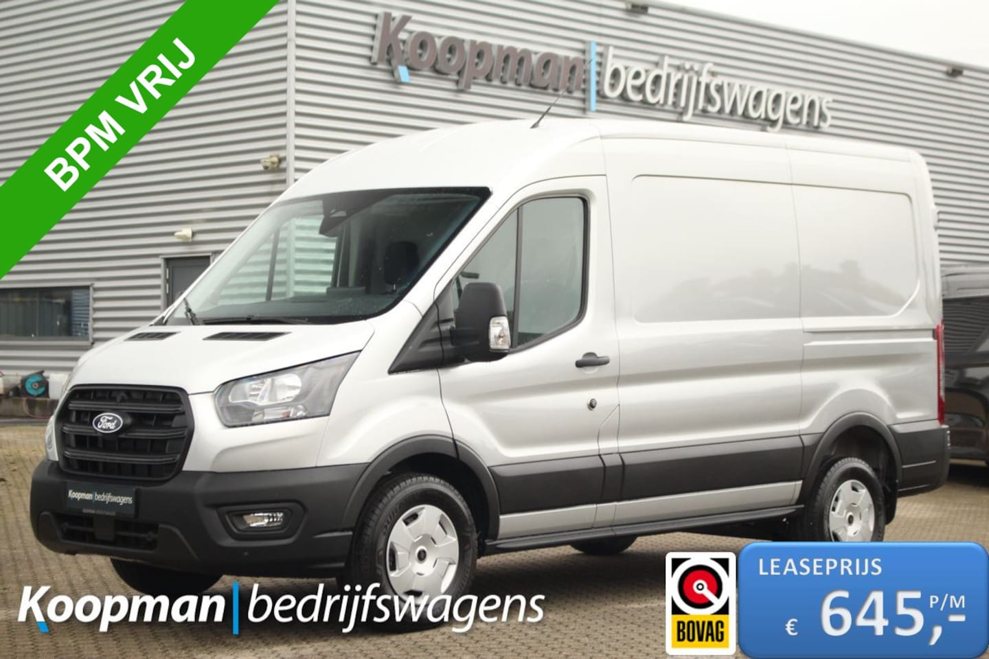 Ford Transit - 350 2.0TDCI 165pk L2H2 Trend | Automaat | 2800kg trekgewicht | Carplay/Android | Camera | - AutoWereld.nl