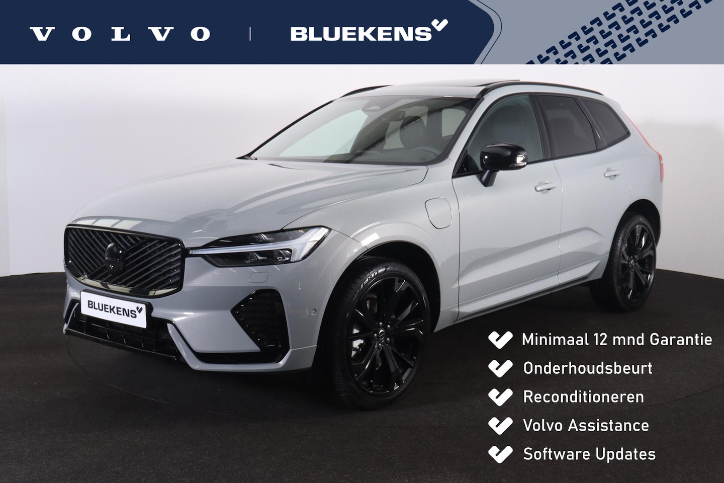 Volvo XC60 - T6 Recharge AWD Ultra Black Edition - Panorama/schuifdak - IntelliSafe Assist & Surround - - AutoWereld.nl
