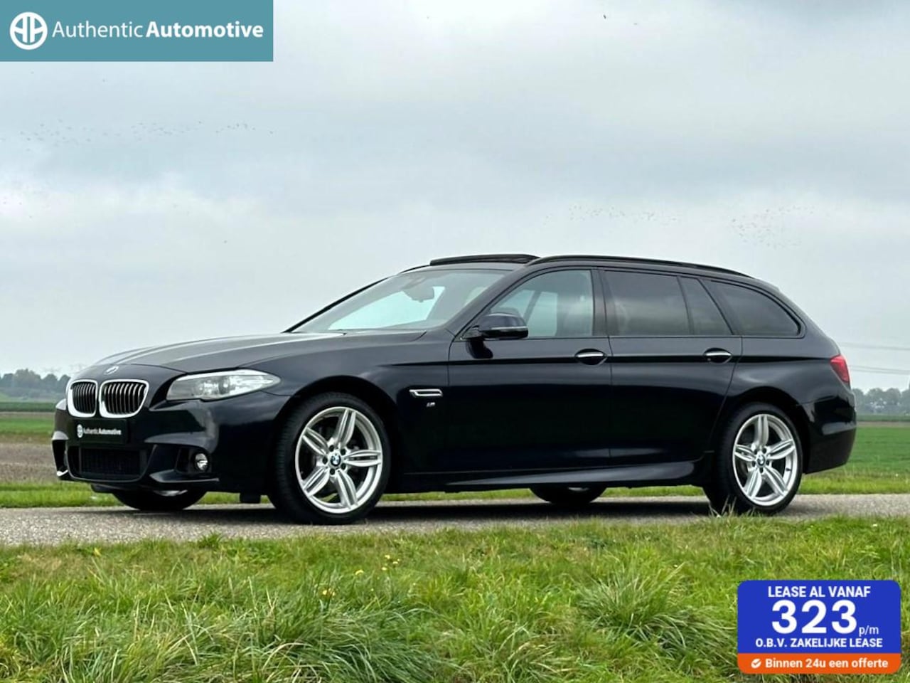 BMW 5-serie Touring - 520d X-drive M Sport Edition - AutoWereld.nl