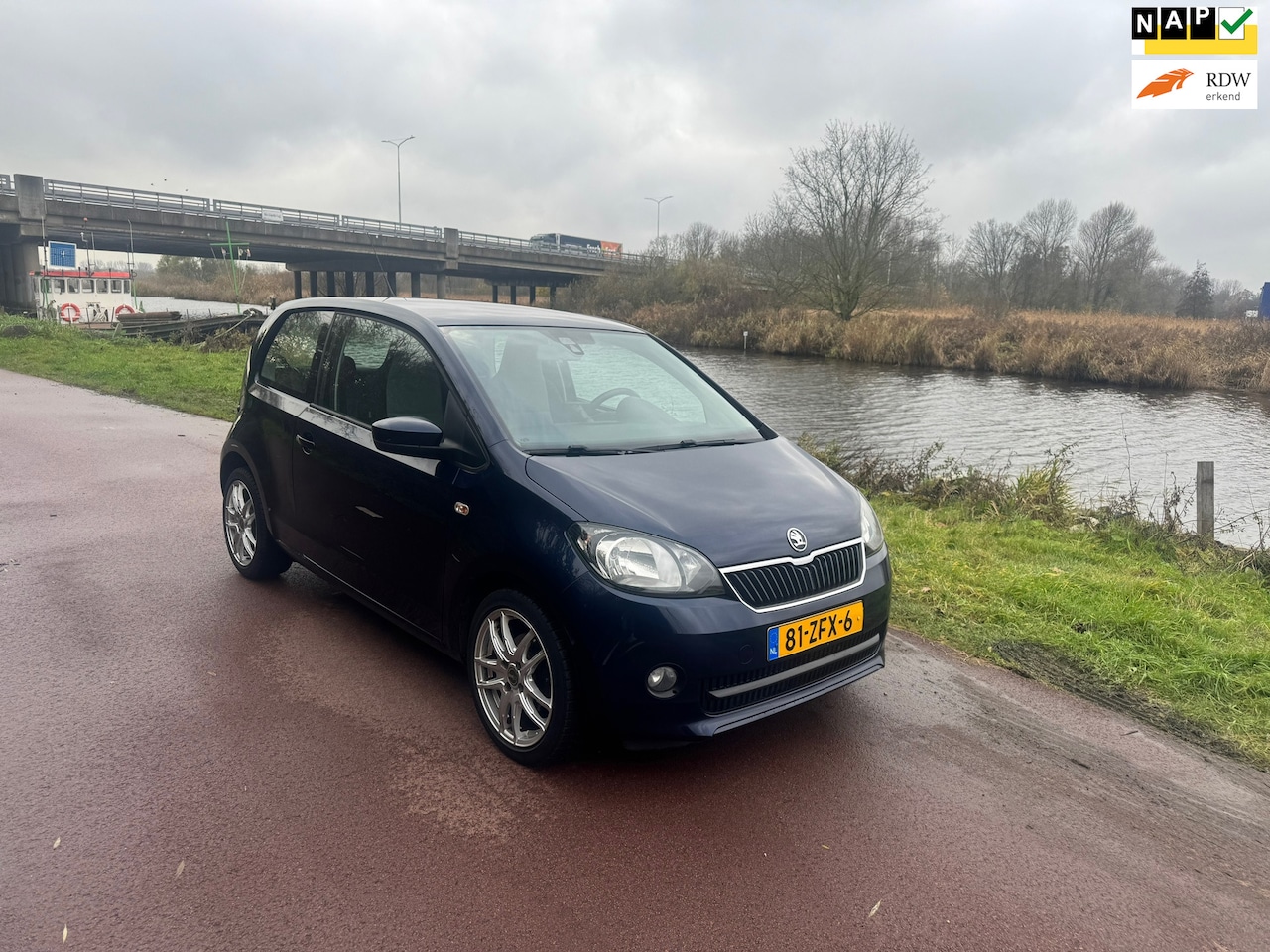 Skoda Citigo - 1.0 Greentech Tour|Airco|Cruise|Luxe| - AutoWereld.nl