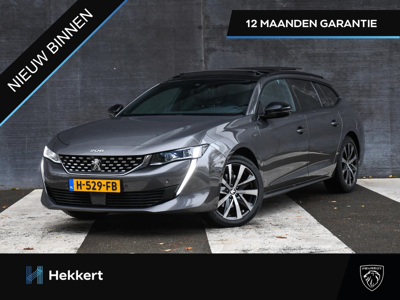 Peugeot 508 SW - GT Line Avantage 1.6 PureTech 180pk Automaat LEDER | MASSAGE | SCHUIF-DAK | DODE HOEK | 18 - AutoWereld.nl