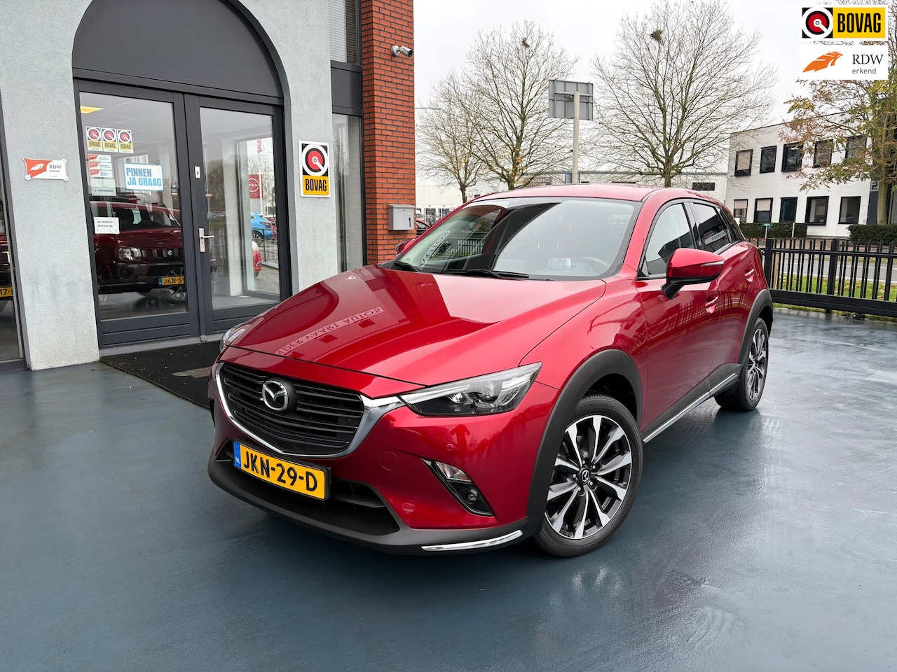 Mazda CX-3 - 2.0 SkyActiv-G SPORTLINE 120 AUTOMAAT NAVI CLIMA - AutoWereld.nl