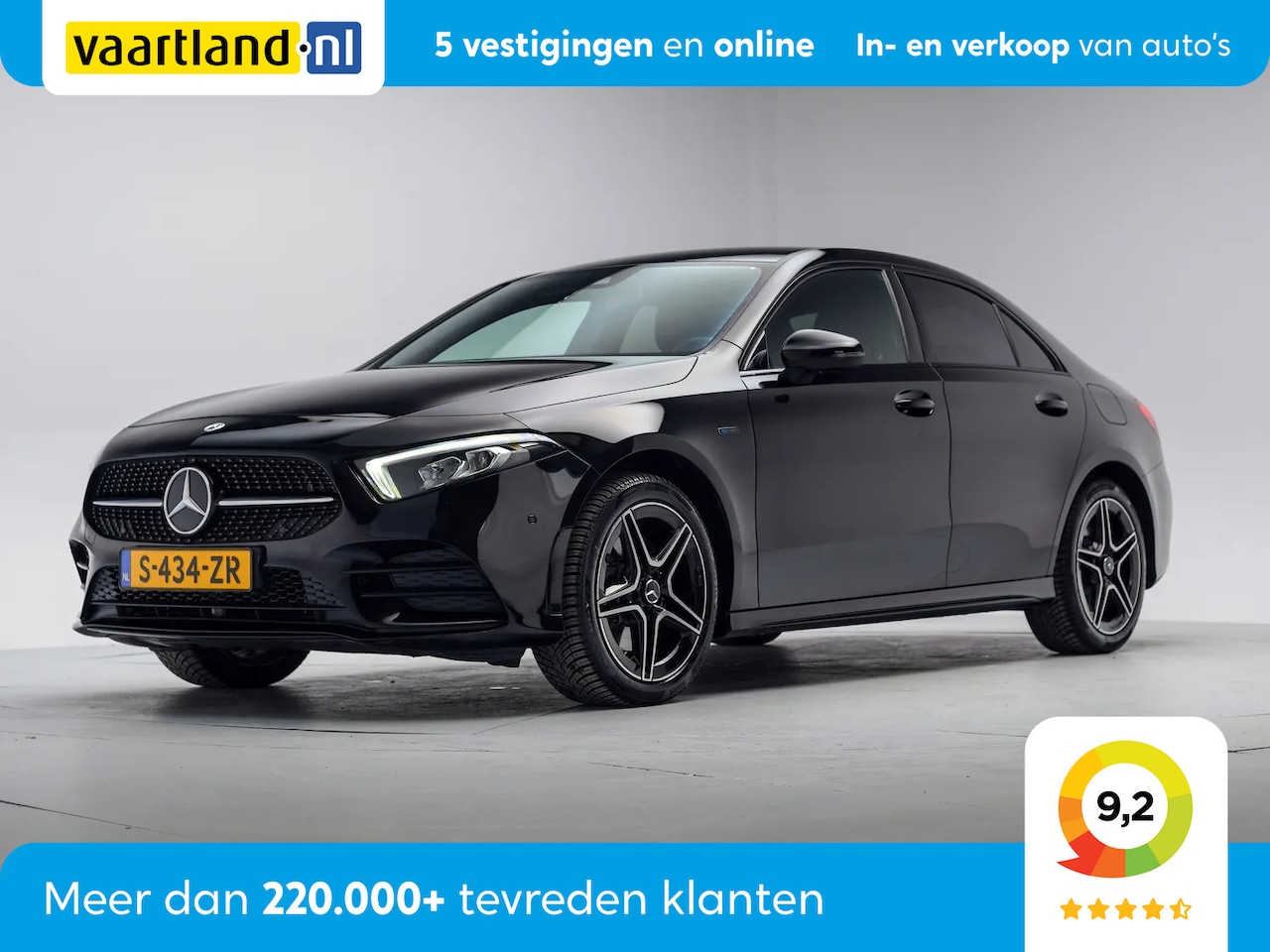 Mercedes-Benz A-klasse - 250 e Premium [ Sfeerverlichting Apple Carplay Half Leer Xenon ] - AutoWereld.nl
