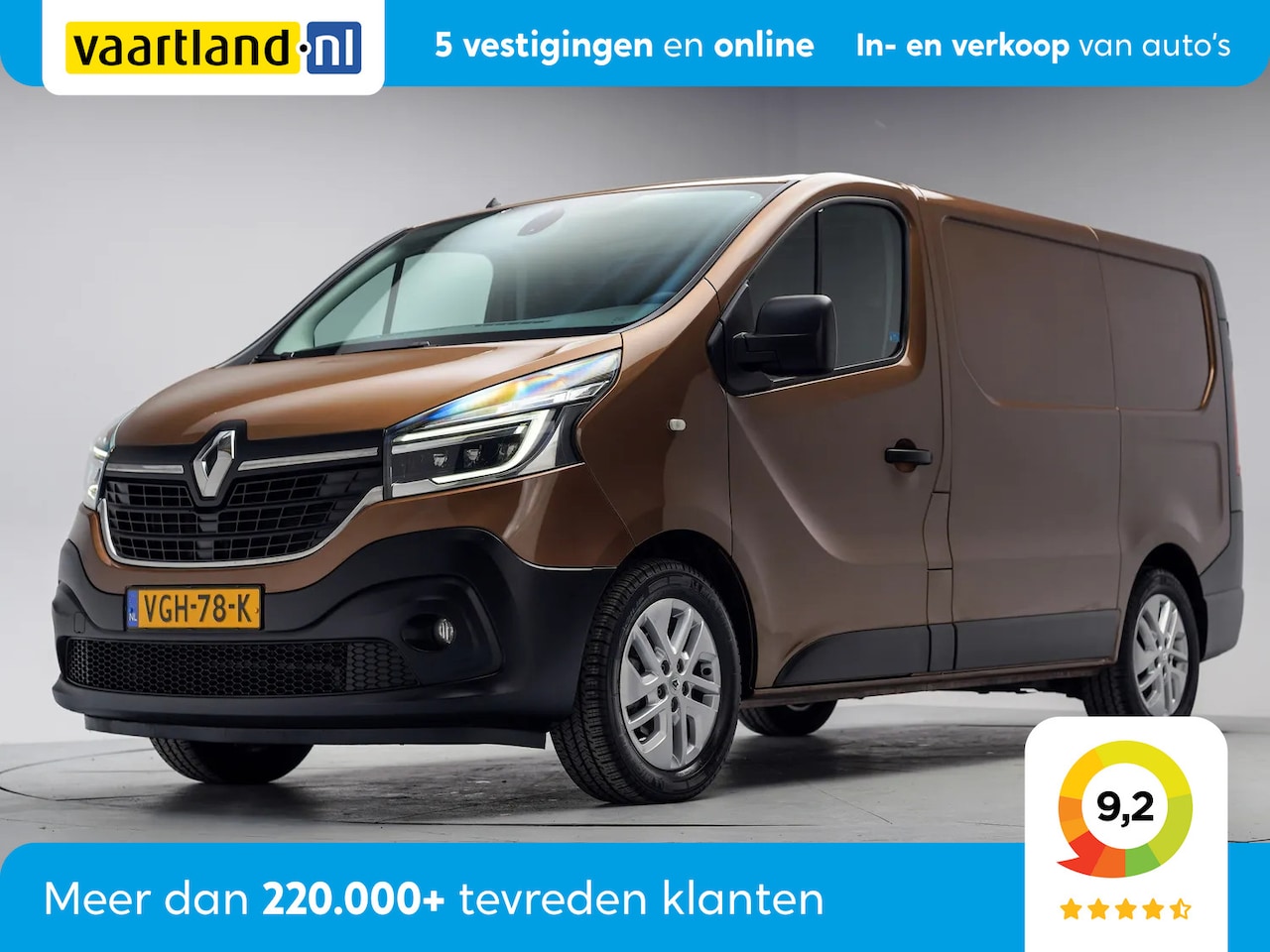Renault Trafic - 2.0 dCi 145 T27 L1H1 Comf Auto [ Led 3-Pers Kastinrichting ] - AutoWereld.nl