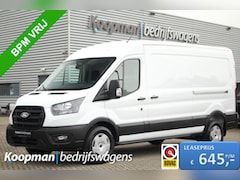 Ford Transit - 350 2.0TDCI 165pk L3H2 Trend | Automaat | Nieuw model | L+R Zijdeur | Sync 4 13" | Camera