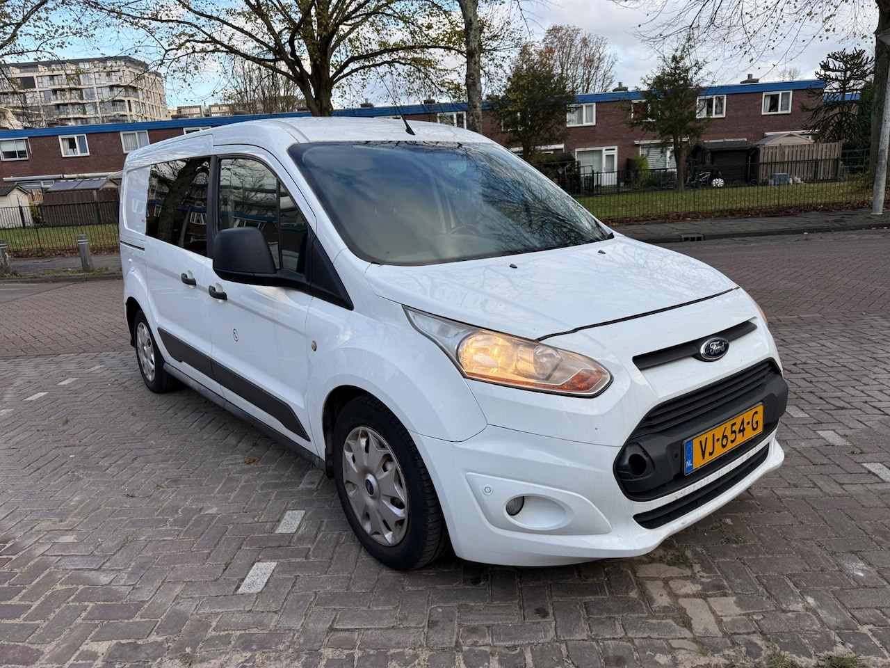 Ford Transit Connect - 1.6 TDCI L2 Airco Cruise 3pers - AutoWereld.nl