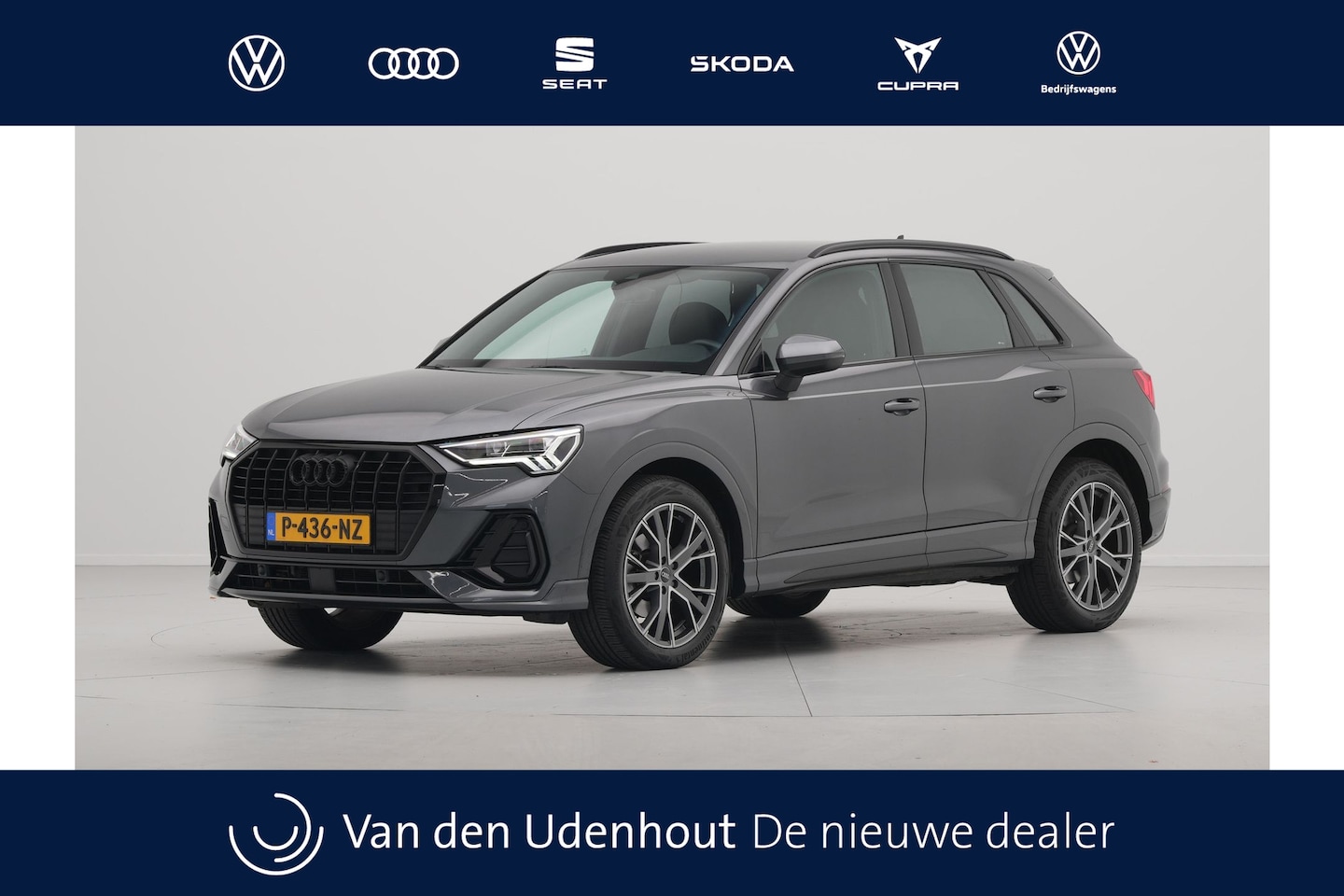 Audi Q3 - 35 TFSI 150pk S-Tronic S Line edition Navigatie Stoelverwarming Acc Pdc Carplay Lane/Front - AutoWereld.nl
