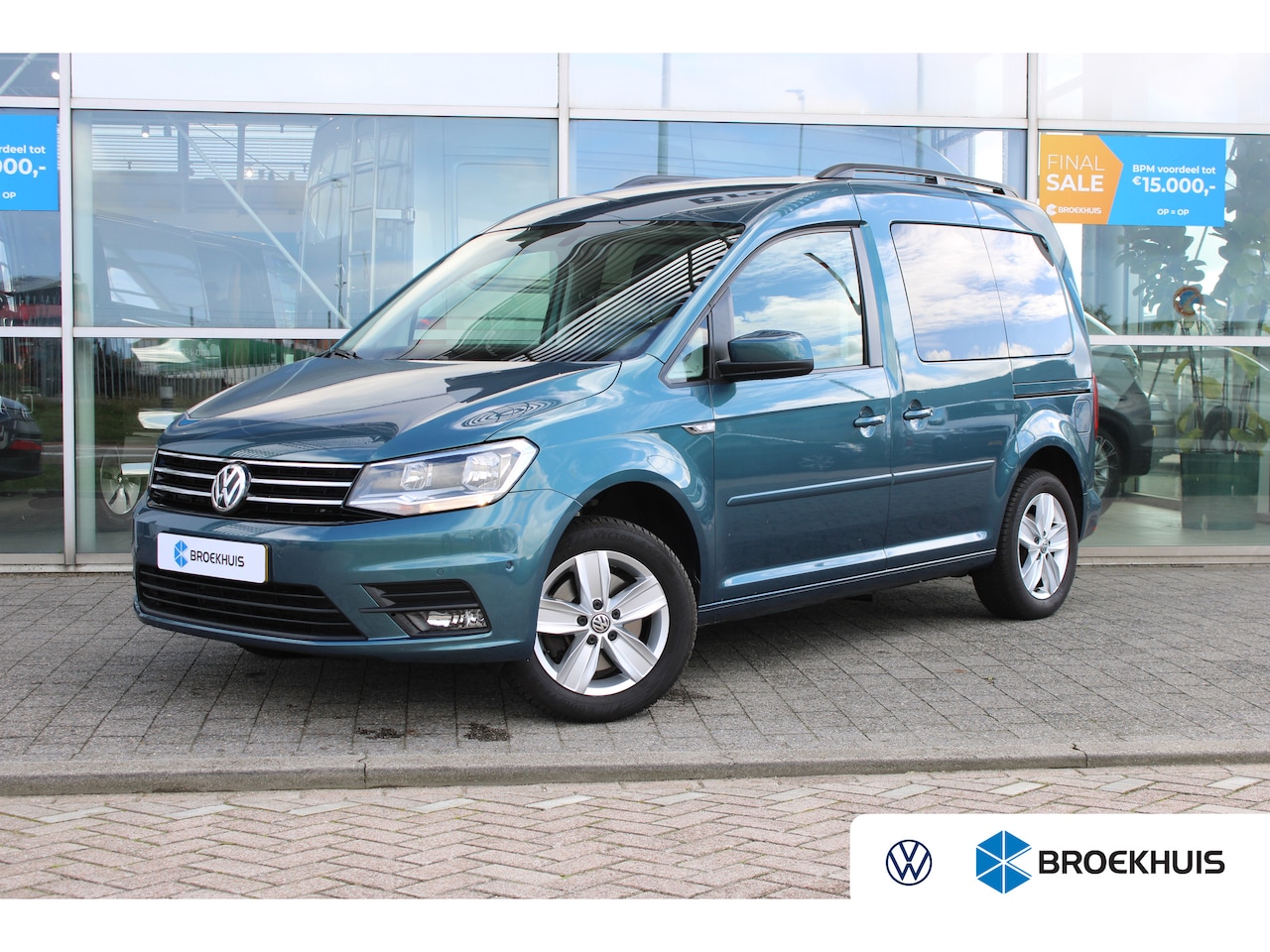 Volkswagen Caddy - 1.4 TSI Highline | 125 pk | Trekhaak | Navi | Cruise Control | - AutoWereld.nl