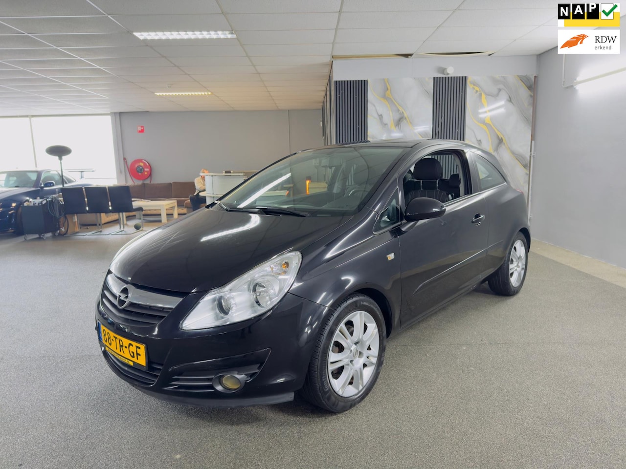 Opel Corsa - 1.4-16V Enjoy Apk Nieuw,Airco,Cruise control,Lm velgen,N.A.P,2 sleutels + Boekjes,Topstaat - AutoWereld.nl