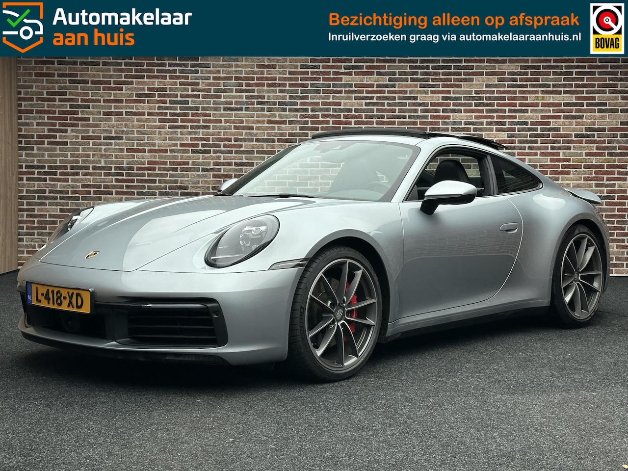 Porsche 911 - 3.0 Carrera S BTW OpenDak Sport Chrono Bose Dealer Onderhouden - AutoWereld.nl