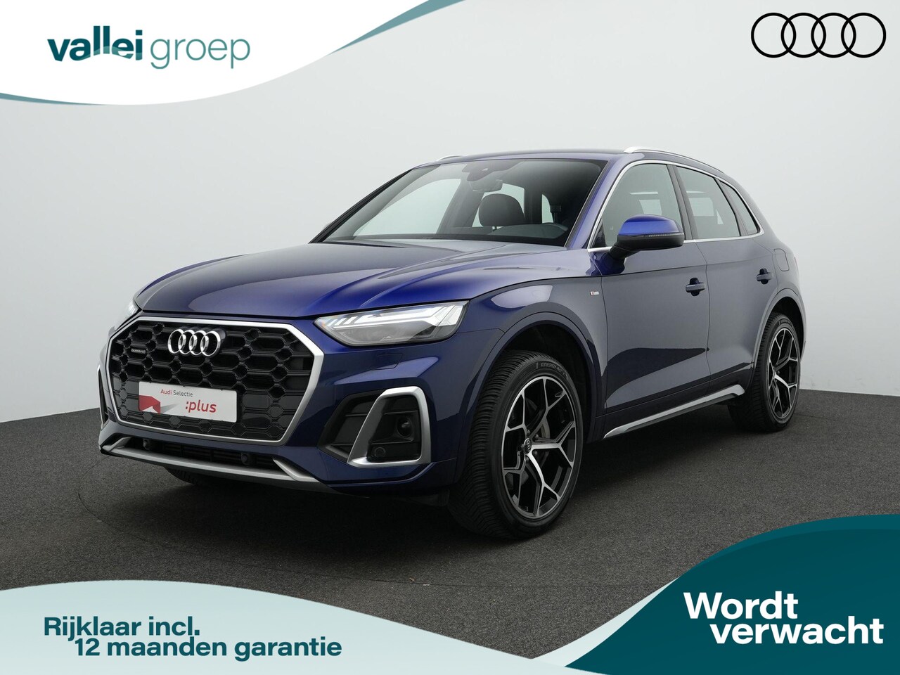 Audi Q5 - 50 TFSI e 299 pk S-tronic S-Line | Trekhaak | Matrix LED | Achteruitrijcamera | Stoelverwa - AutoWereld.nl