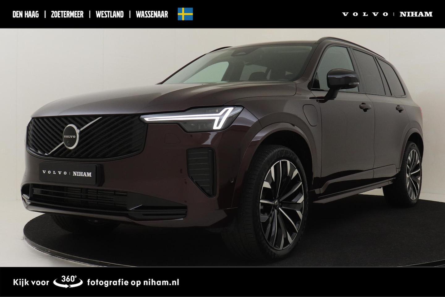 Volvo XC90 - II T8 PLUG-IN HYBRID AWD PLUS DARK -360°CAM|HEAD-UP DISP.|PRIVACY.GLAS|HARMAN/KARDON|POWER - AutoWereld.nl