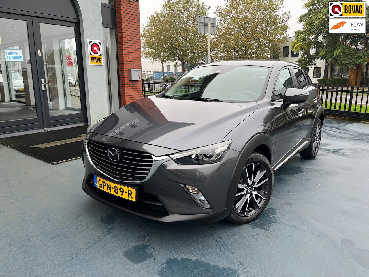 Mazda CX-3 - 2.0 SPORTLINE 120 TS+ AUTOMAAT LEDER - AutoWereld.nl