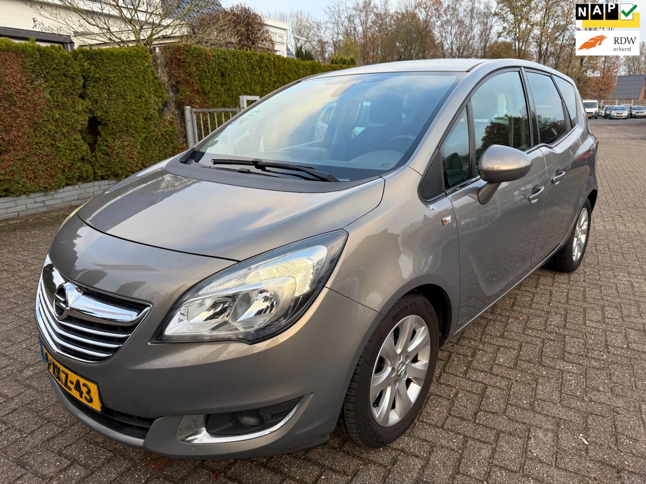 Opel Meriva - 1.4 Turbo AUT. Cosmo ECC NAVI CRUISE PDC LMV NAP - AutoWereld.nl