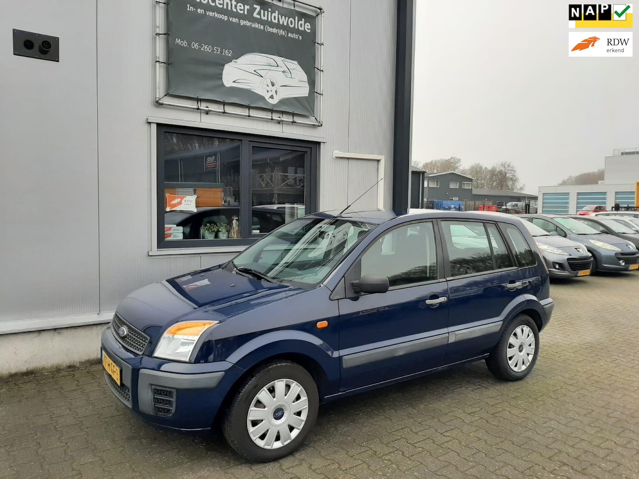Ford Fusion - 1.4-16V Cool & Sound airco - AutoWereld.nl