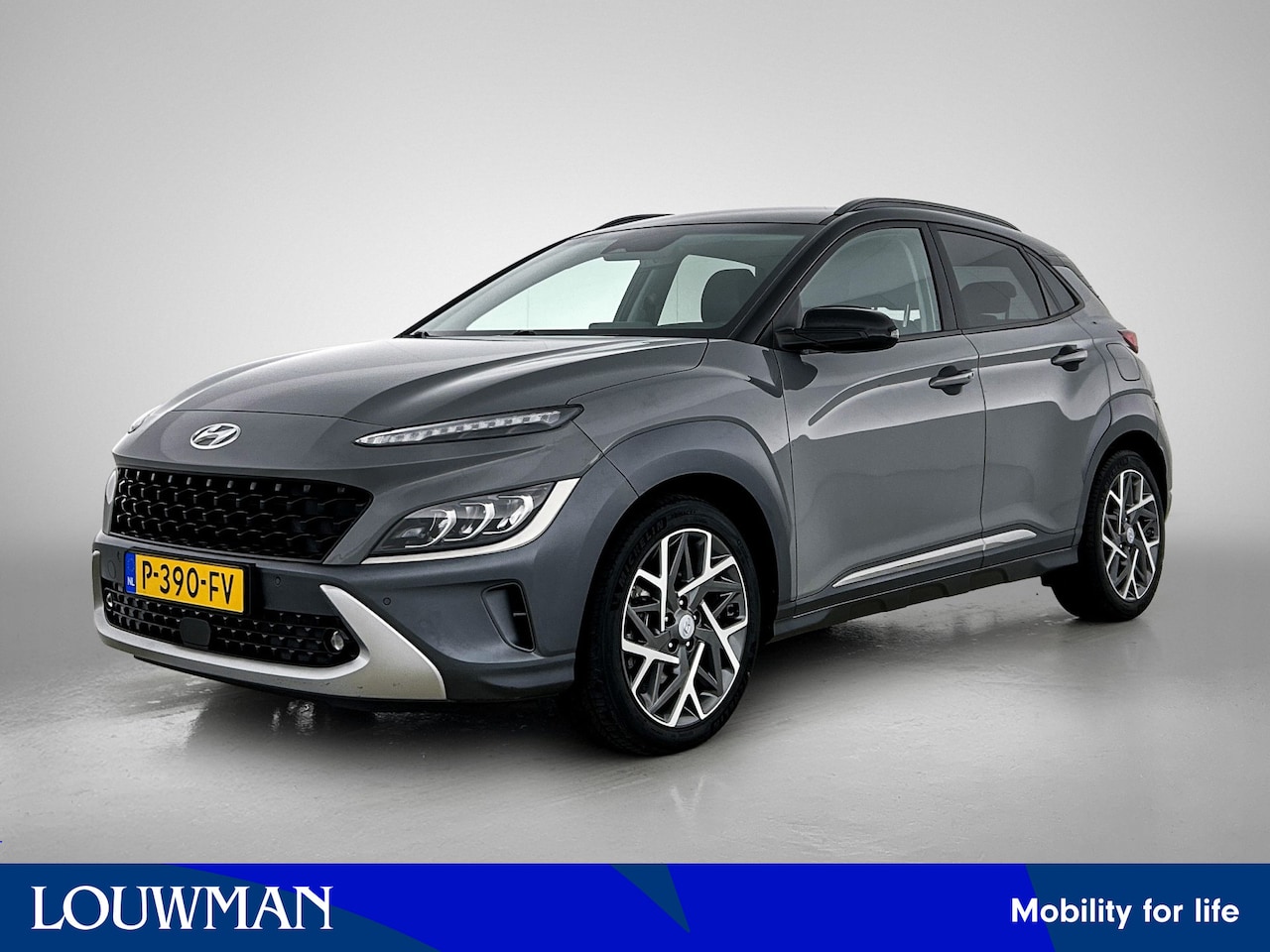 Hyundai Kona - 1.6 GDI HEV Premium | Apple Carplay / Android Auto (Navigatie) | Adaptieve Cruise Control - AutoWereld.nl