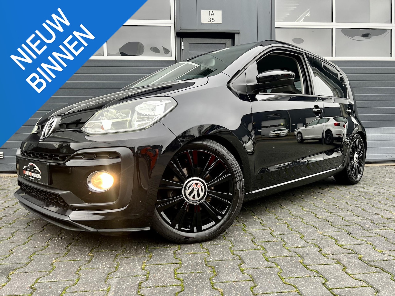 Volkswagen Up! - 1.0 TSI BMT high up! *KW SCHROEFSET*OSRAM LED*CRUISE - AutoWereld.nl