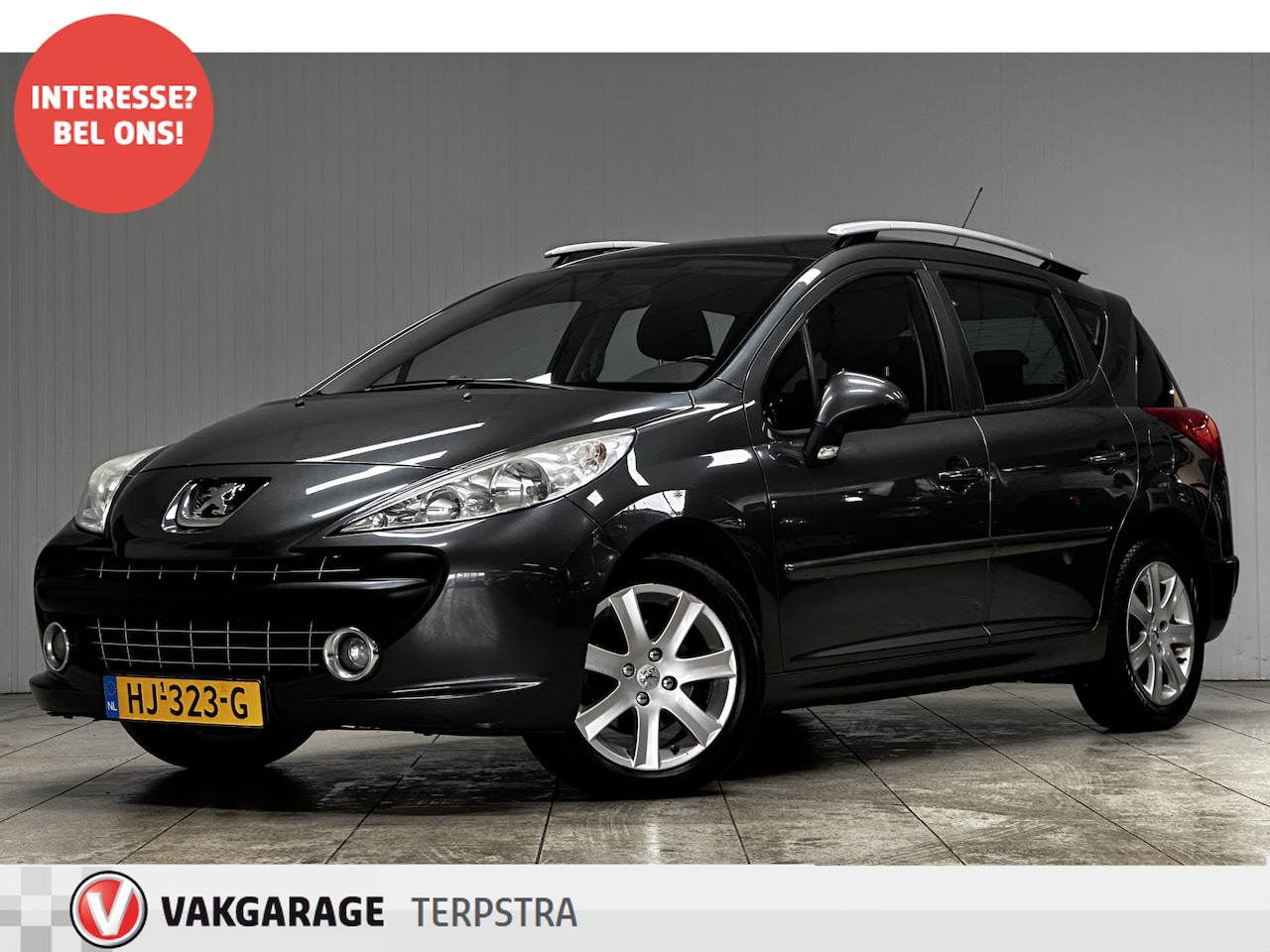 Peugeot 207 SW - 1.6 VTi XS/ D-Ketting Verv!/ TOP ONDERHOUDEN/ Pano-Dak/ 16''LMV/ Airco/ Cruise/ Elek.Pakke - AutoWereld.nl