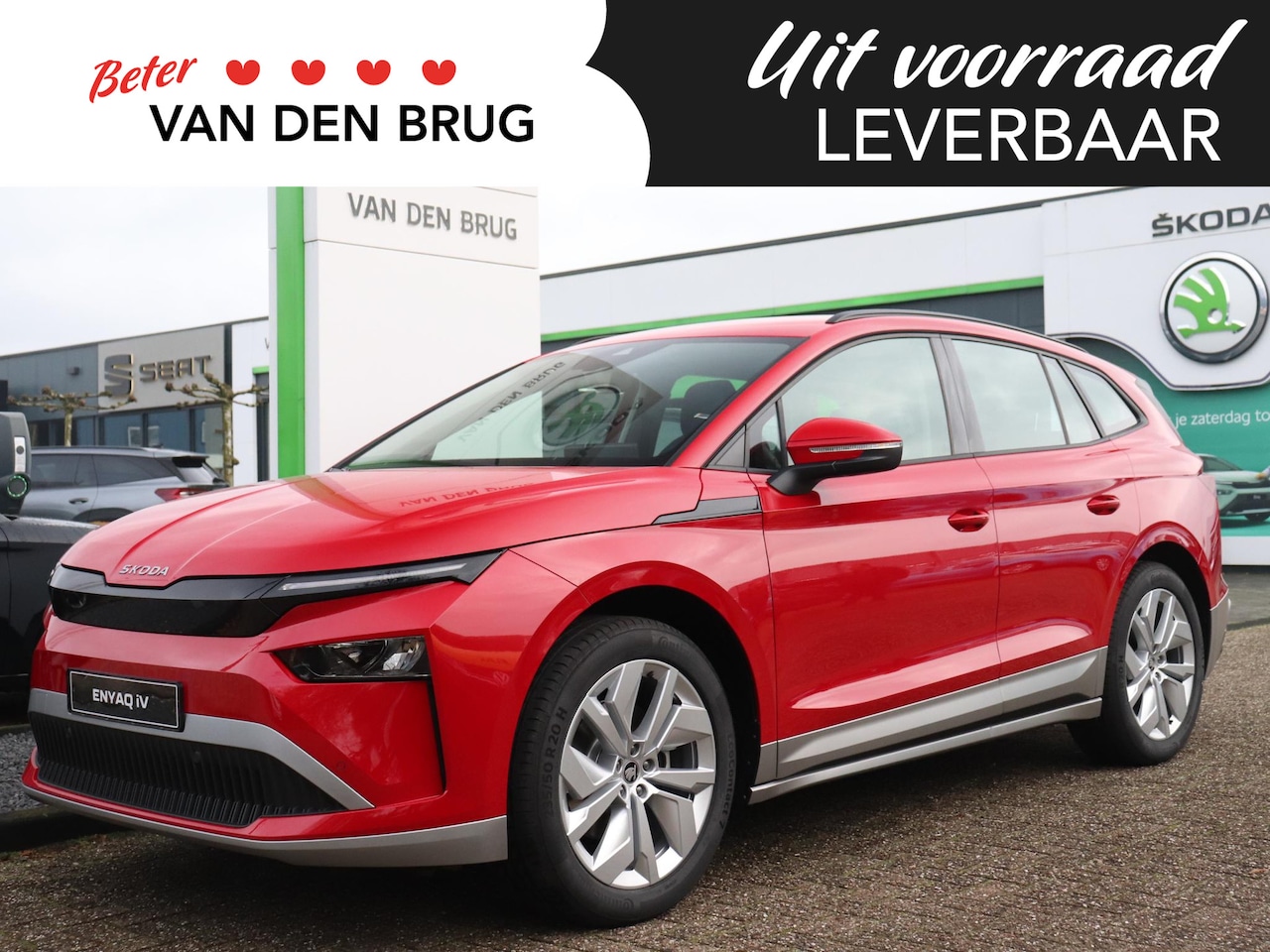 Skoda Enyaq iV - 60 Selection | Trekhaak | Achteruitrijcamera | Dodehoek detectie | Adaptive cruise control - AutoWereld.nl