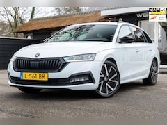 Skoda Octavia Combi - 1.0 e-TSI Sport Business Automaat I CarPlay I Lane Assist I Sfeerverlichting I Sportstoele