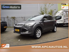 Ford Kuga - 1.5 Titanium 12 mnd GARANTIE Camera StoelVW Pano Aut.Parkeren Navi Elek Achterklep