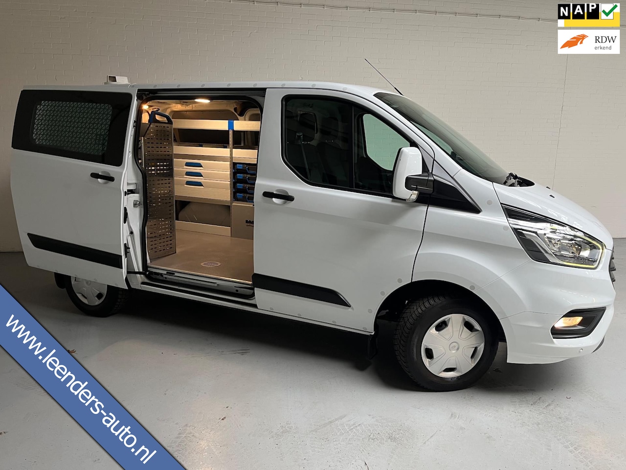 Ford Transit Custom - Servicewagen L1H1 300 2.0 TDCI euro6 Trend 3Persoons, Sortimo inrichting, Omvormer V230, R - AutoWereld.nl
