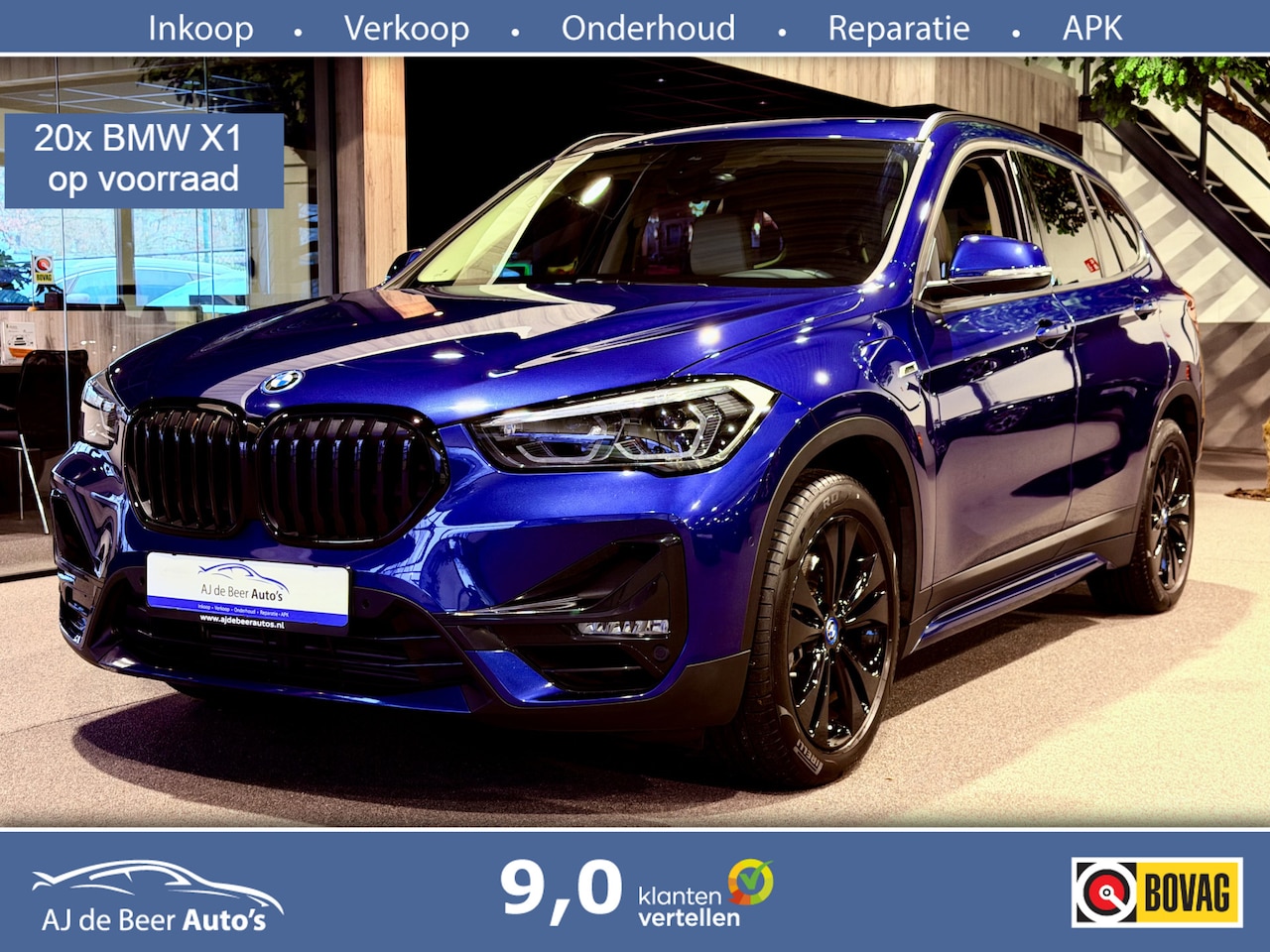 BMW X1 - xDrive25e Executive Sportline | Beige leder | Camera | Trekhaak - AutoWereld.nl