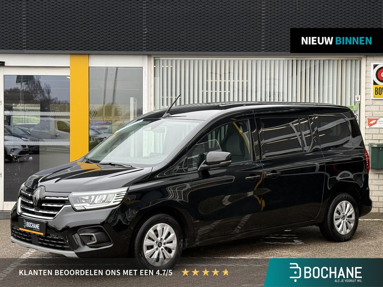 Renault Kangoo - 1.3 TCe 130 GPF Techno L2 | 7 PERSOONS | Cruise adaptief | Navigatie | DAB | LED | Key-les - AutoWereld.nl