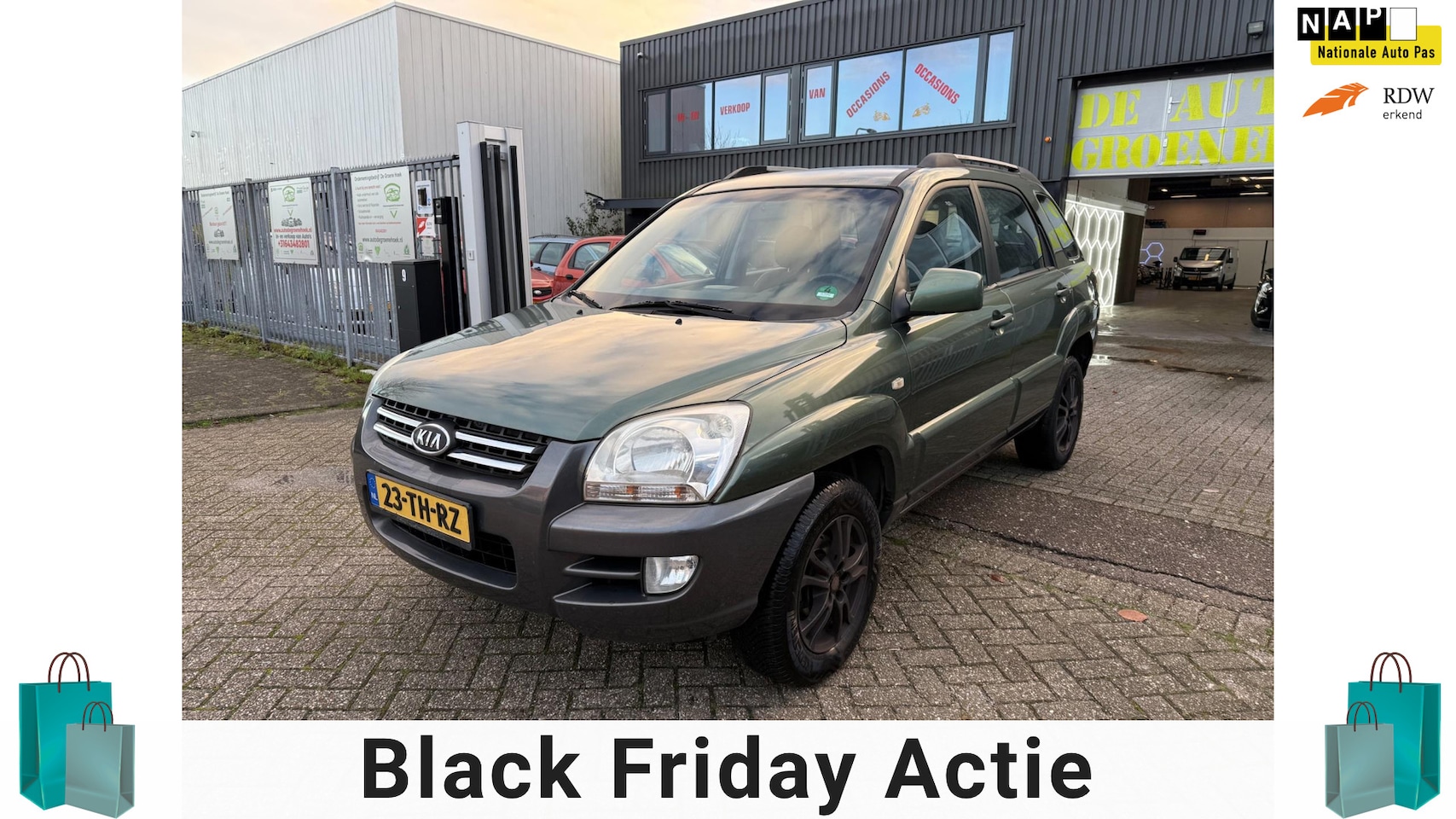 Kia Sportage - 2.0 CVVT Executive 2.0 CVVT Executive - AutoWereld.nl