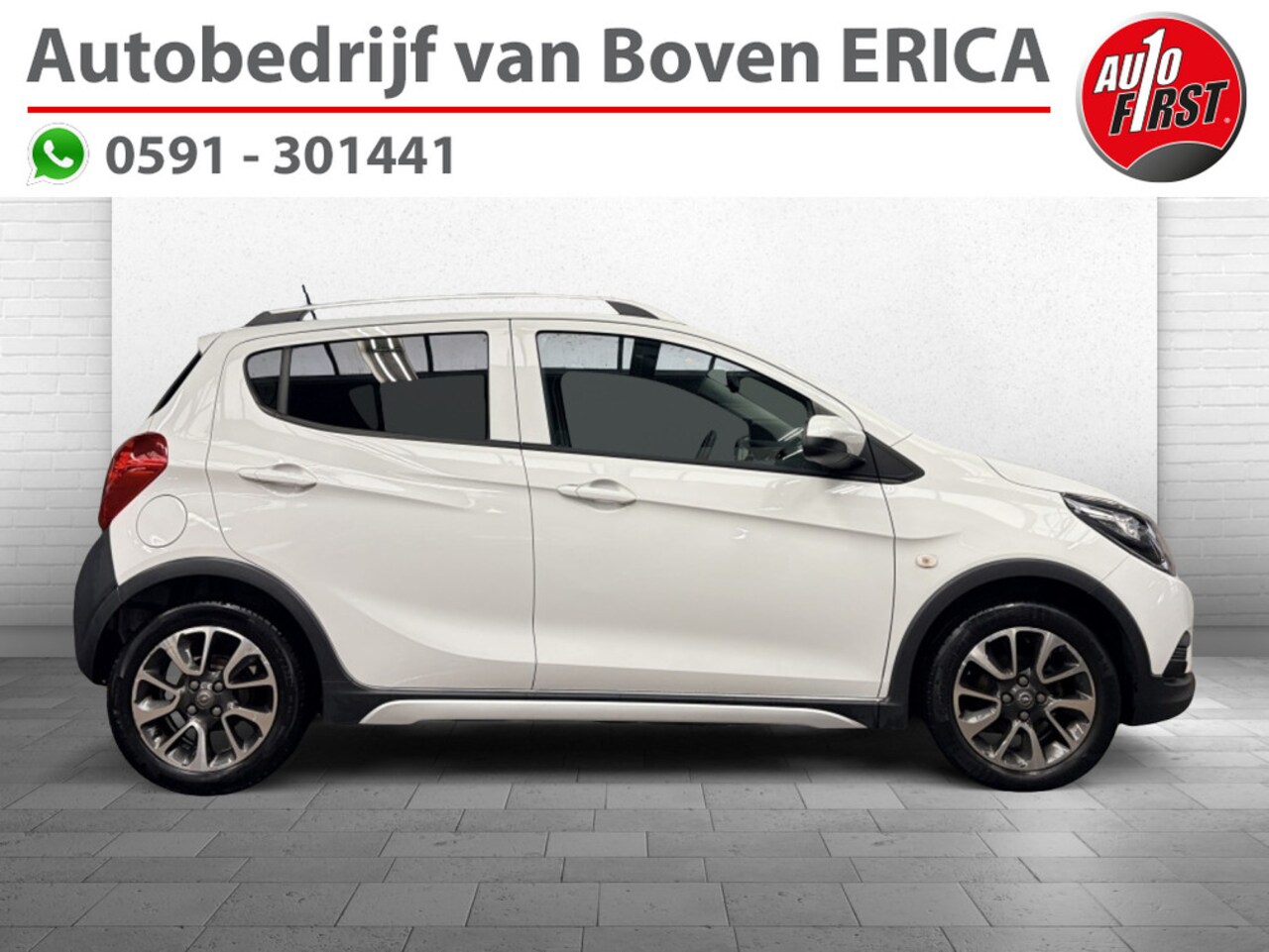 Opel Karl - 1.0 Rocks Online Edition Cruise Clima Apple Carplay Pdc - AutoWereld.nl