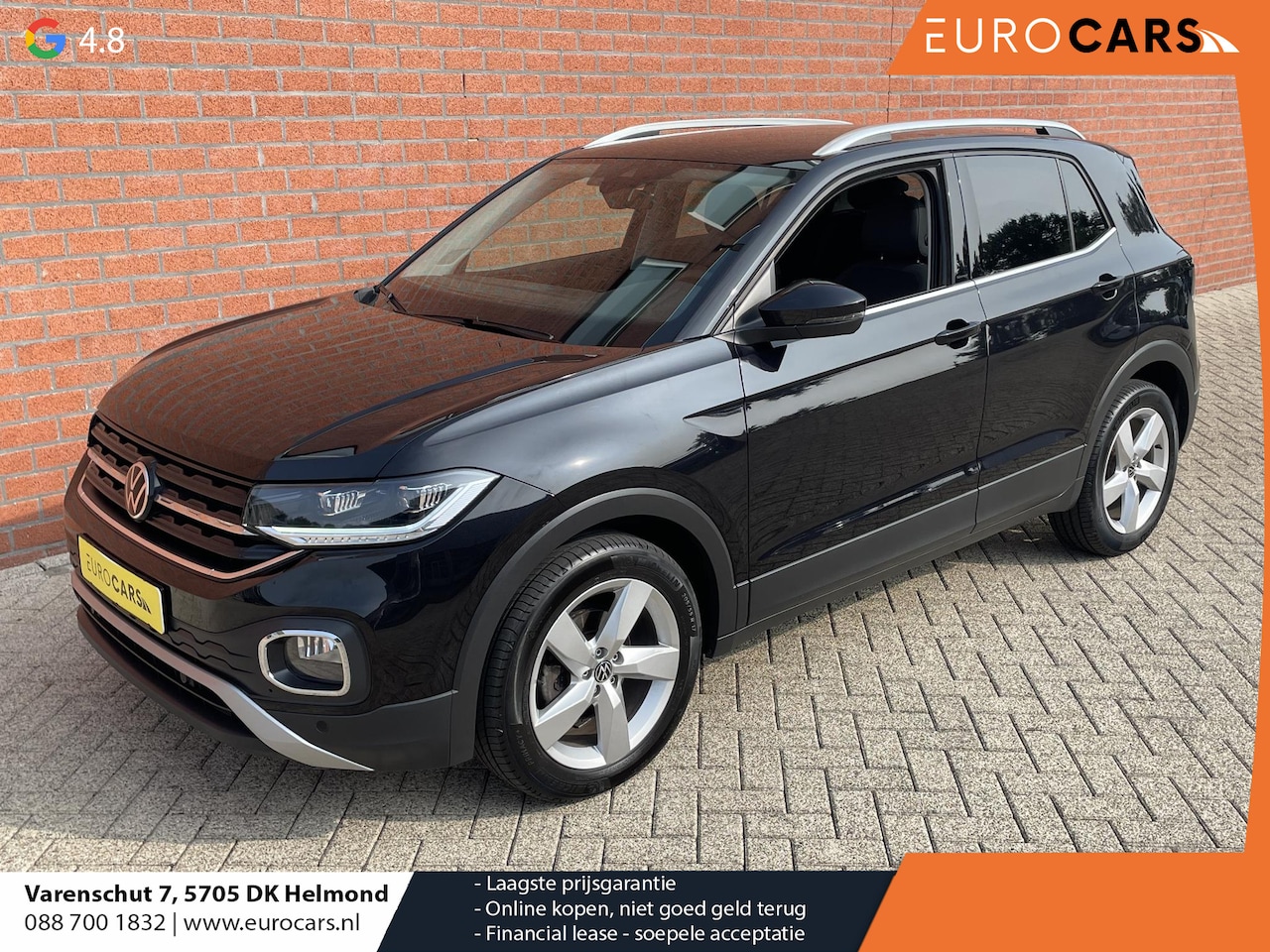 Volkswagen T-Cross - 1.0 TSI 110pk DSG Style | Navigatie | Apple Carplay / Android Auto | Camera | Parkeer sens - AutoWereld.nl