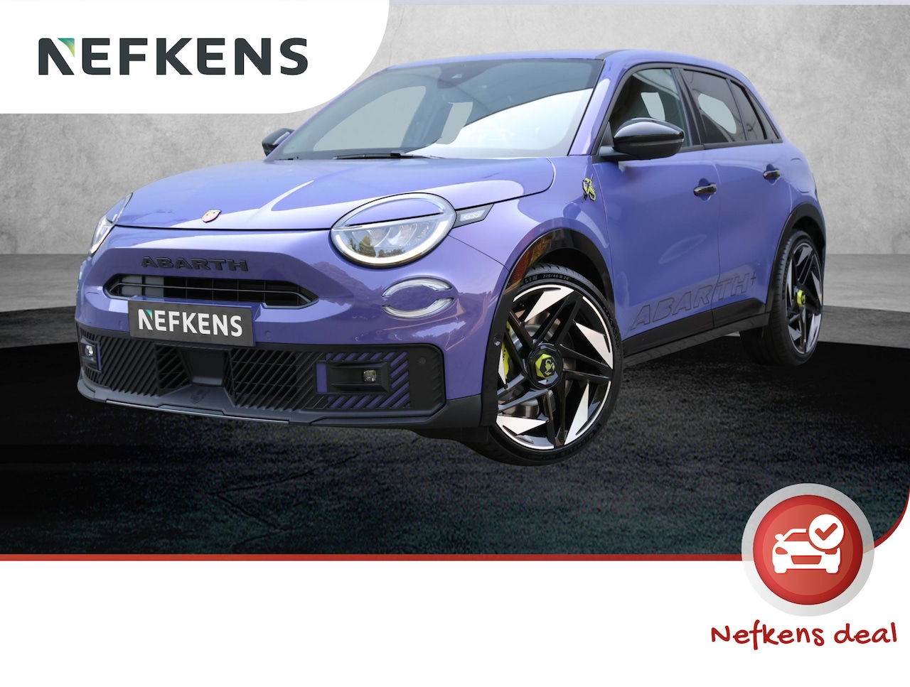 Abarth 600e - Scorpionissima 54 kWh | 20 inch velgen | Navigatie | Verwarmde voorstoelen | Apple Carplay - AutoWereld.nl