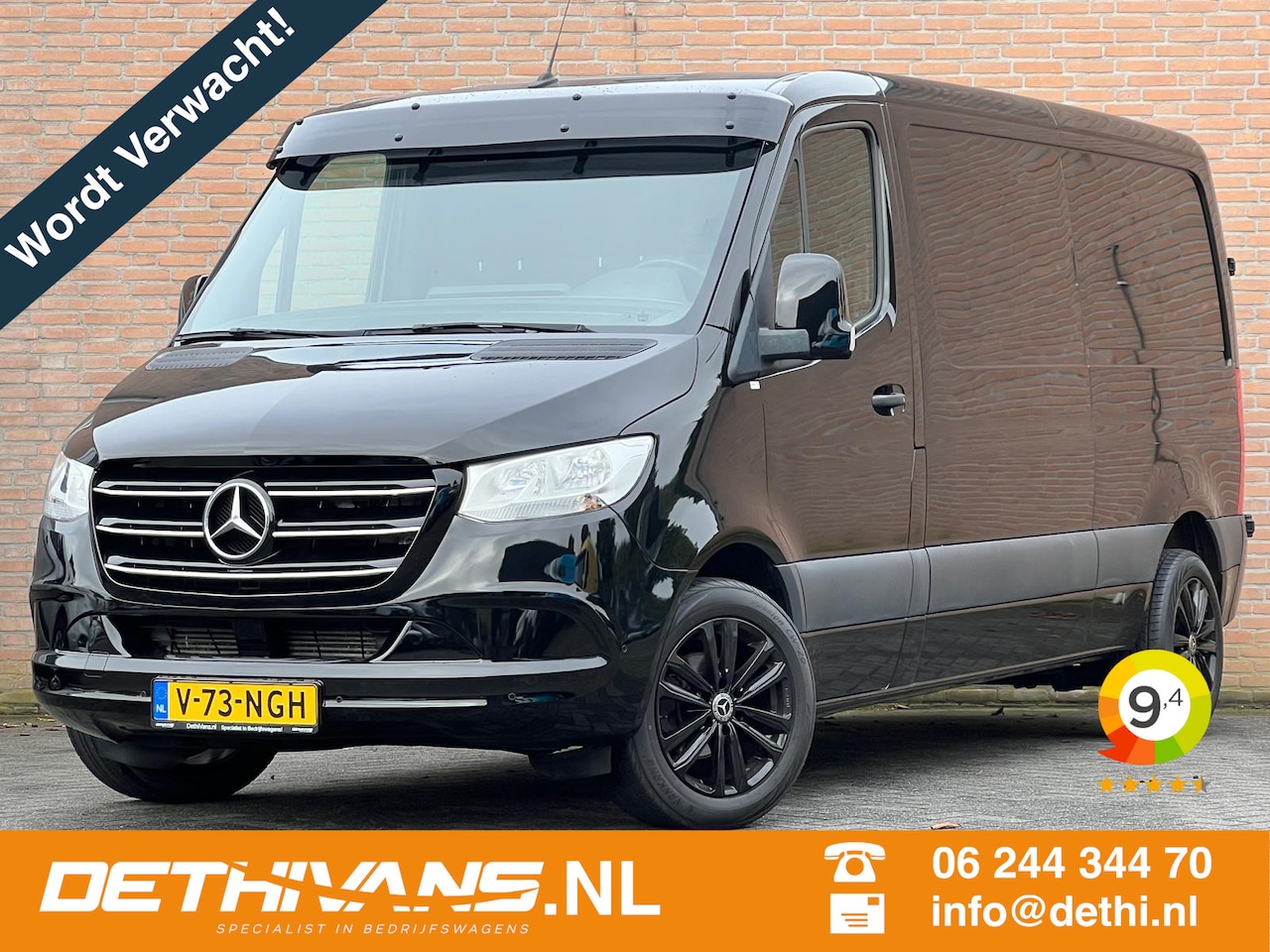 Mercedes-Benz Sprinter - 214CDI 143PK Lang 9G-Tronic / Carplay / Cruisecontrol - AutoWereld.nl