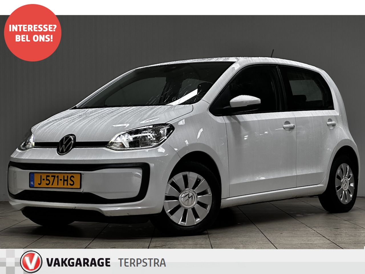 Volkswagen Up! - 1.0 BMT move up!/ Lane-Assist./ Maps+More/ Airco/ C.v. Afstand/ Elek. pakket/ Bluetooth/ I - AutoWereld.nl