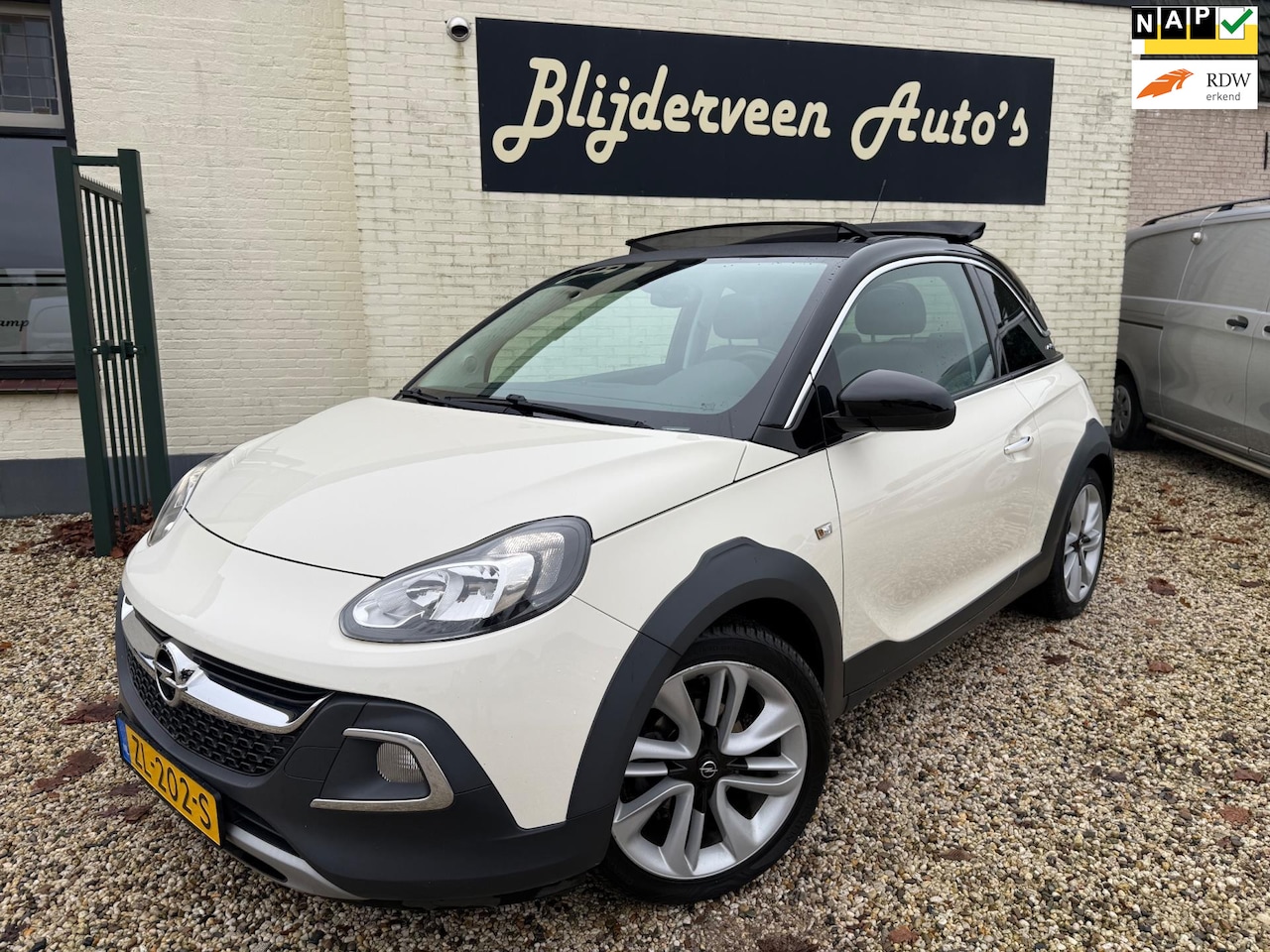Opel ADAM - 1.0 Turbo Rocks BlitZ Open Dak | Stoel&Stuur V.W. | 1e Eigenaar | Org. NL | Dealer Onderho - AutoWereld.nl