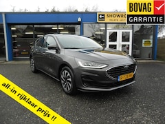 Ford Focus - 5 Drs Ecoboost Hybrid 125Pk Titanium Style Nieuw Model Nav Ecc Camera Pdc Winterpack Led R