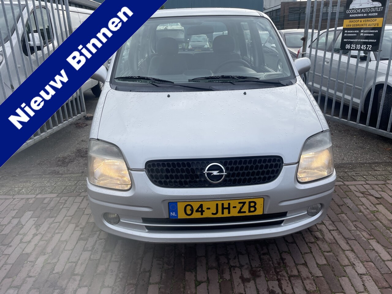 Opel Agila - 1.2-16V Elegance Zuinige Agila sportvelgen rijdt prima nette auto lange apk - AutoWereld.nl