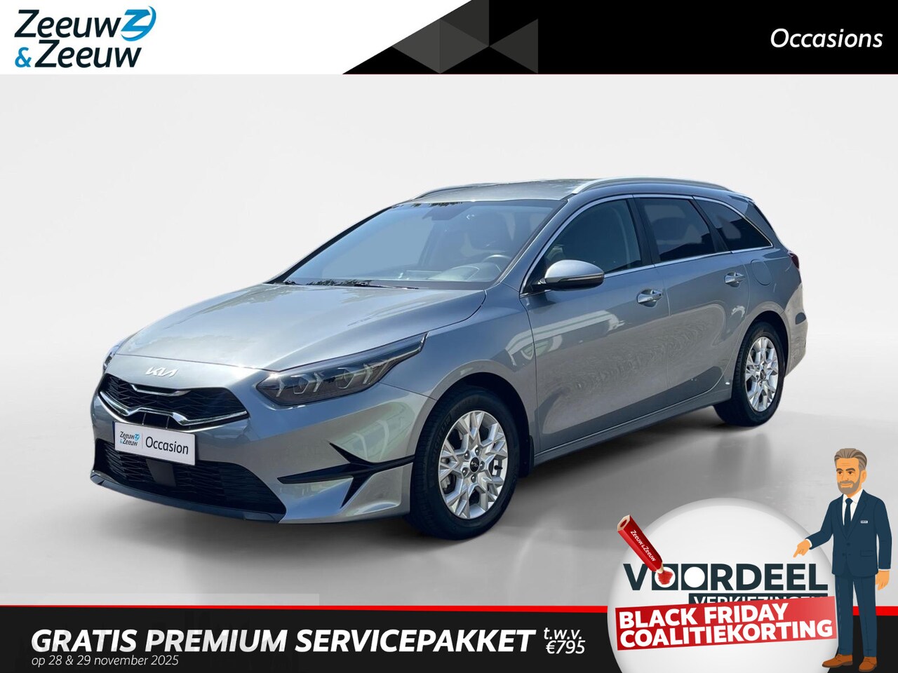 Kia Cee'd Sportswagon - Ceed 1.0 T-GDi DynamicPlusLine | Navi | Clima | Camera | El. achterklep | Apple Carplay | - AutoWereld.nl