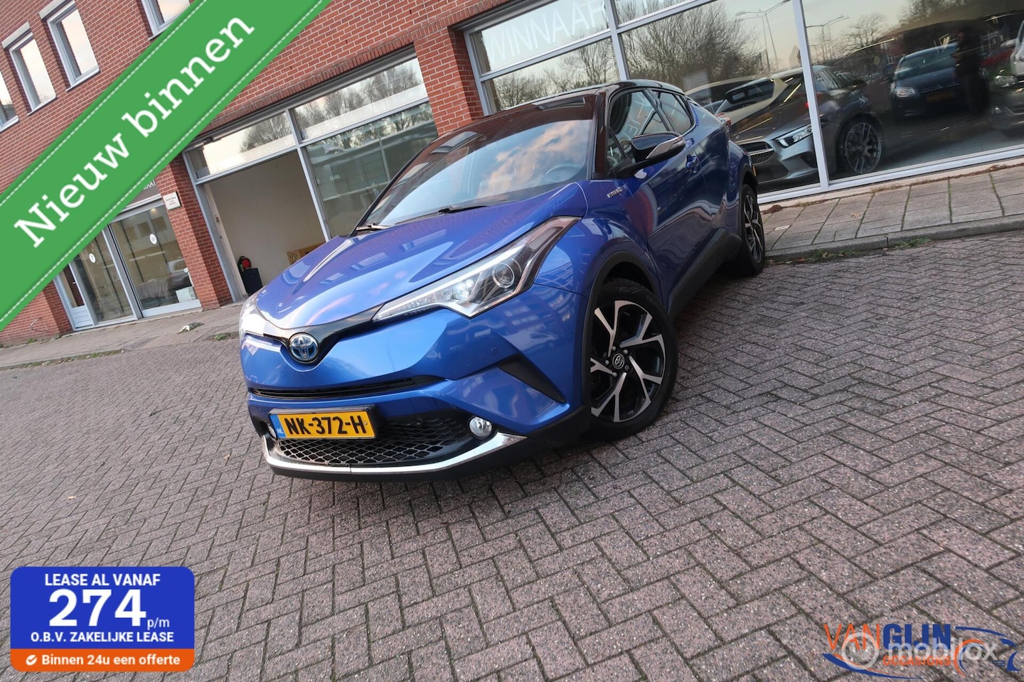 Toyota C-HR - 1.8 Hybrid Executive Navi Airco Automaat - AutoWereld.nl
