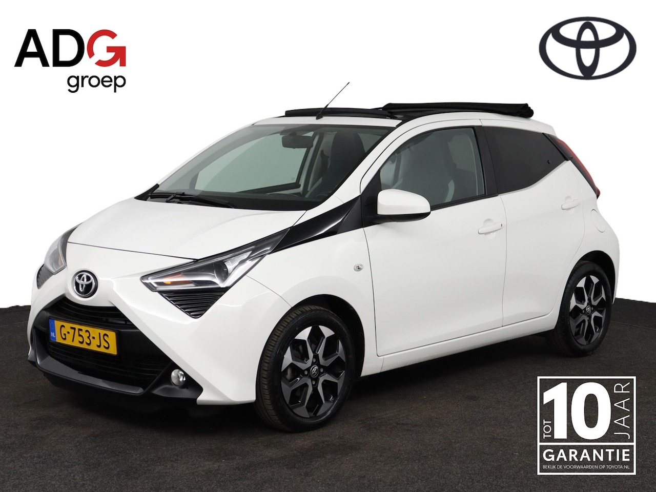 Toyota Aygo - 1.0 VVT-i x-cite | Cabriodak | Parkeer camera | Bluetooth | - AutoWereld.nl
