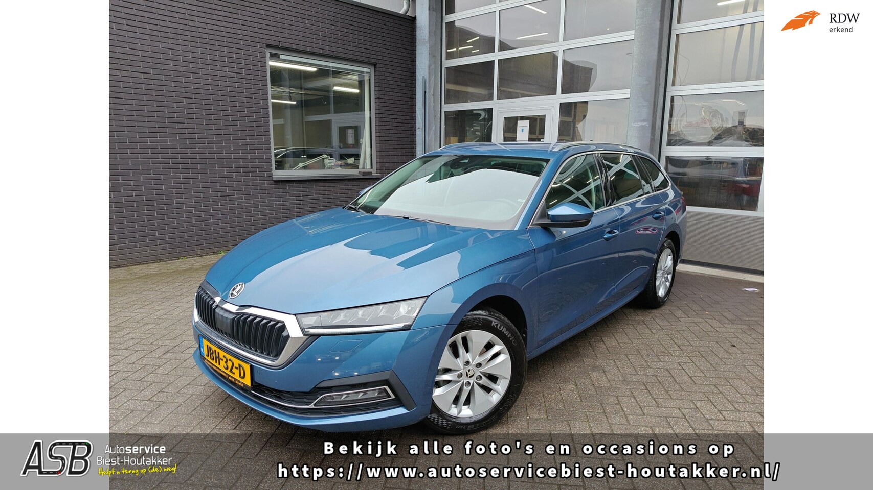 Skoda Octavia Combi - 1.0 TSI Sport Business | Keyless | Carplay | Vitrual Cockpit | ACC | Rij-ondersteuning | N - AutoWereld.nl