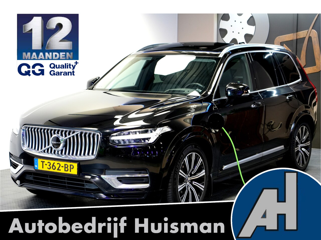 Volvo XC90 - 2.0 T8 AWD 287kW/390pk Aut8 Twin Engine Inscription 7P LUCHTVERING + PANORAMADAK + HARMAN/ - AutoWereld.nl