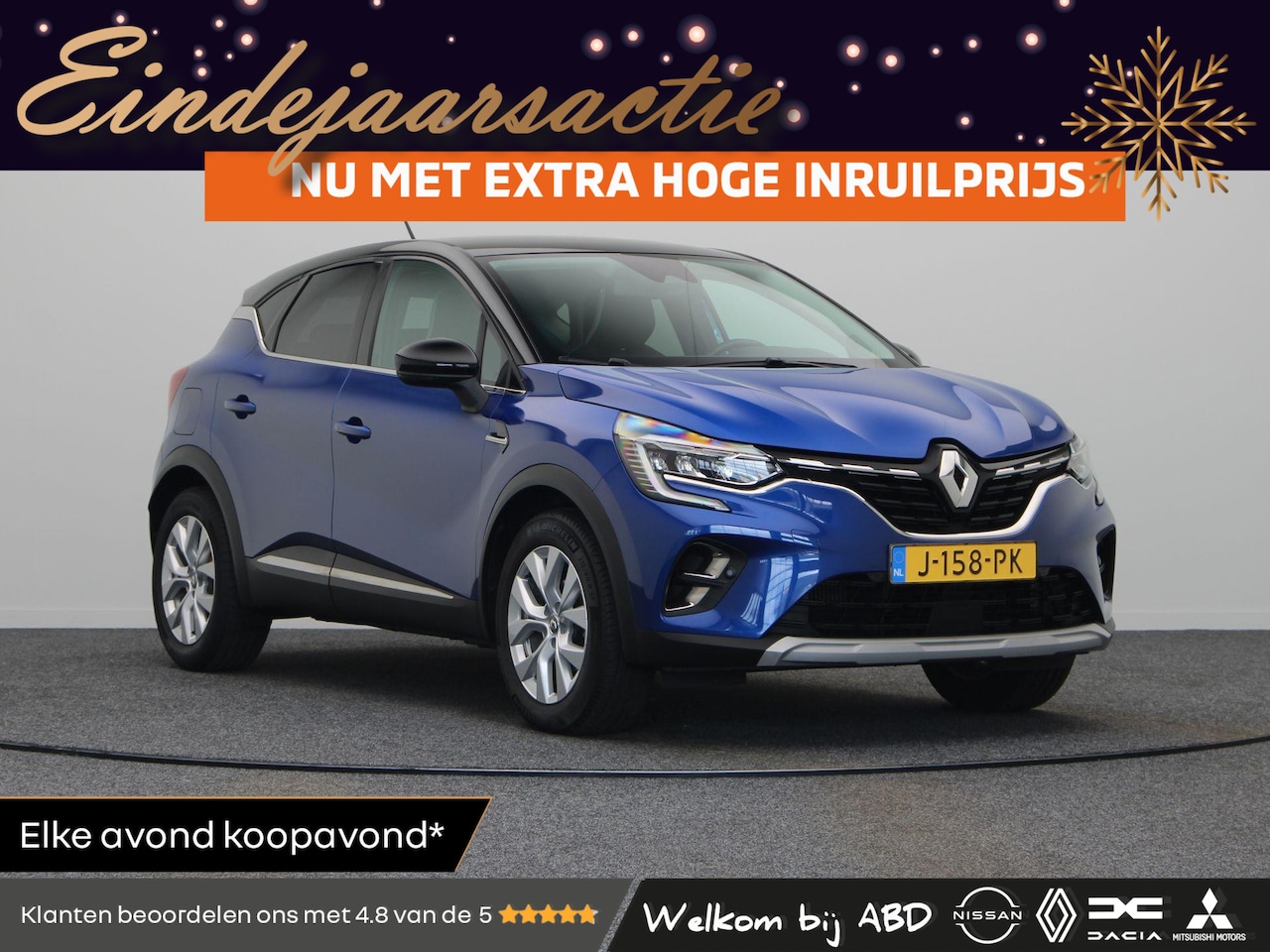 Renault Captur - 1.0 TCe 100 Intens | LED | Naviagtie | Clima | Keyless | Achteruitrij camera | - AutoWereld.nl