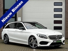 Mercedes-Benz C-klasse Estate - 250 Prestige AMG Automaat / Panoramadak / Leder Sport Int / Night Pakket / AMG Velg / Afn