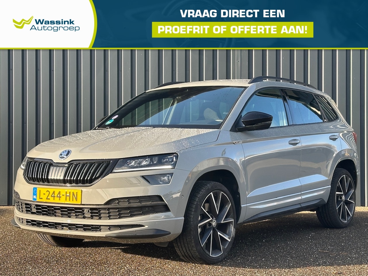 Skoda Karoq - 1.5 TSI ACT Greentech 150pk Sportline Business I Adaptieve Cruise I Stoel-Stuurverwarming - AutoWereld.nl