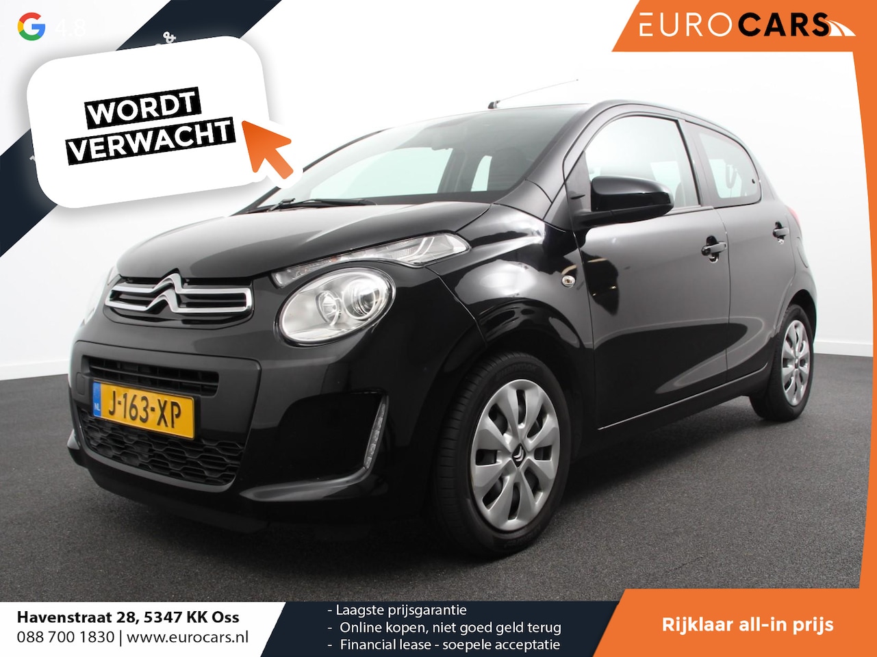 Citroën C1 - 1.0 VTi Feel | Airco | Bluetooth | Led | DAB Prijs Incl. BOVAG Garantie - AutoWereld.nl