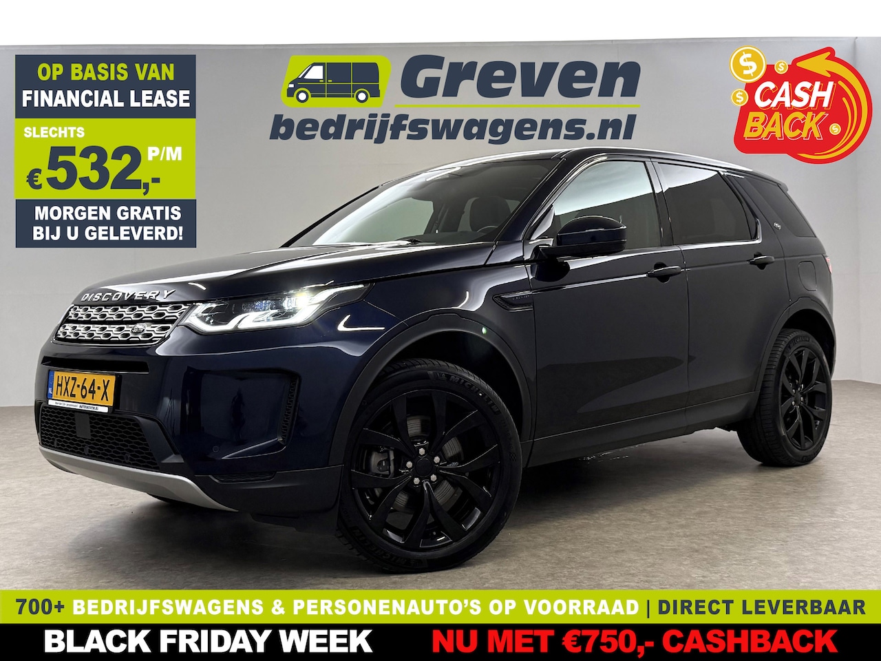 Land Rover Discovery Sport - P300e 1.5 R-Dynamic HSE | Pano | Memory | 360° | Virtual | Trekh. | Carplay | Leder - AutoWereld.nl